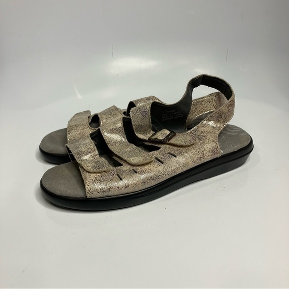 Propet silver 3 strap sandals comfort shoes size 8.5 - Picture 3 of 7